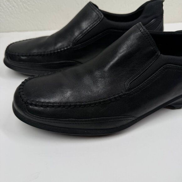 Cole Haan Slip-On Loafers Casual Black Leather Shoes Business Casual Size 9.5M - Picture 5 of 13